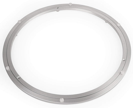 20 Inch Lazy Susan Aluminum Alloy Rotating Turntable Bearing, Non - Slip Metal Bearing Swivel Plate Hardware for Dining and Workbench,440 Pounds Capacity