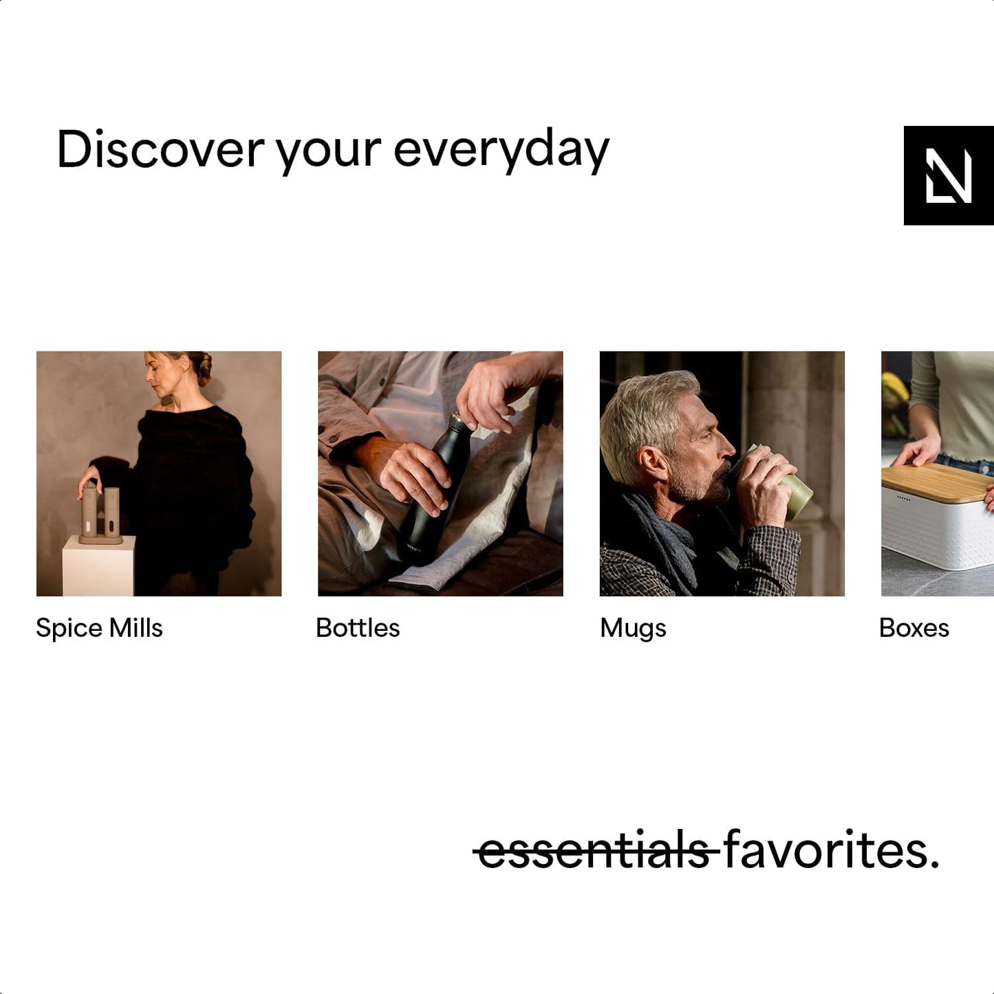 LARS NYSØM Salt and Pepper Grinder Set Manual, Stainless Steel Salt and Pepper Mills with Adjustable Ceramic Grinder I Design Spice Shakers (Green/Beige)