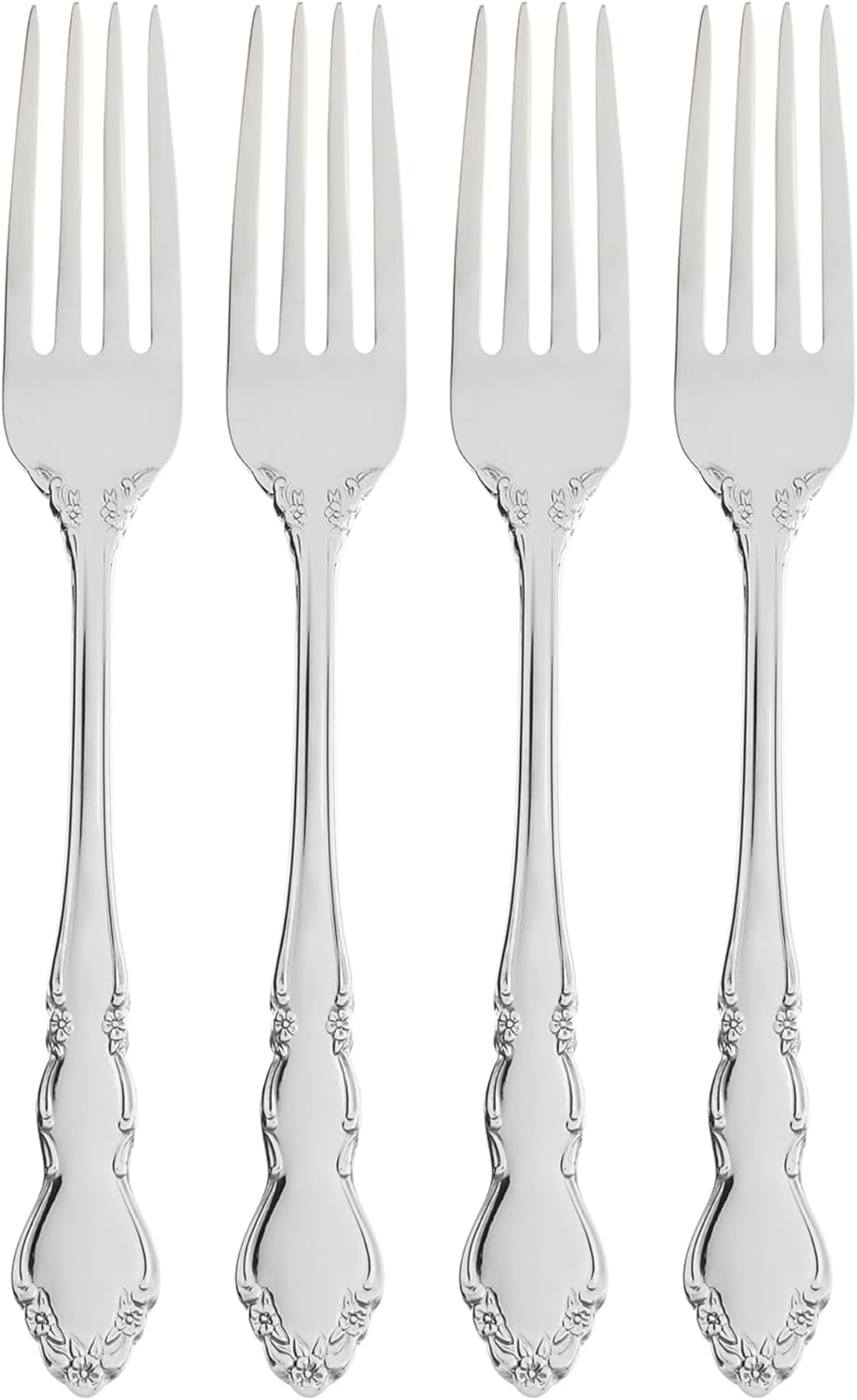 Oneida 2766004G Dover Fine Flatware Dinner Forks, Set Of 4