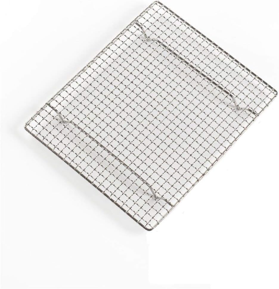 304 Stainless Steel Cooling Rack Versatile Baking Rack Heat Resistant Rust Proof Sturdy Grate 19.7"*11.8"