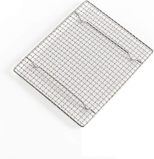 304 Stainless Steel Cooling Rack Versatile Baking Rack Heat Resistant Rust Proof Sturdy Grate 8.7"*6.1"