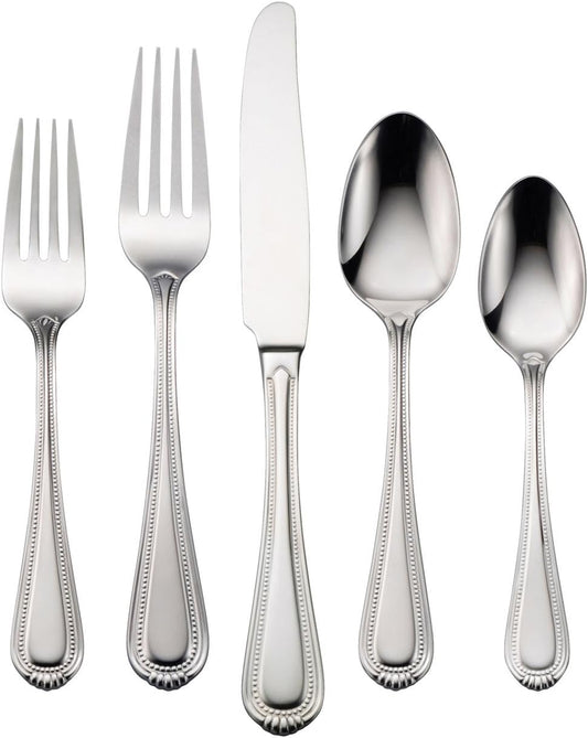Oneida B014045AL20 Countess 45 Piece Everyday Flatware Set, Service For 8
