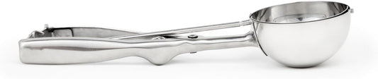 Fox Run Ice Cream/Cookie Dough Scoop, 2-5⁄8-Inch, Metallic