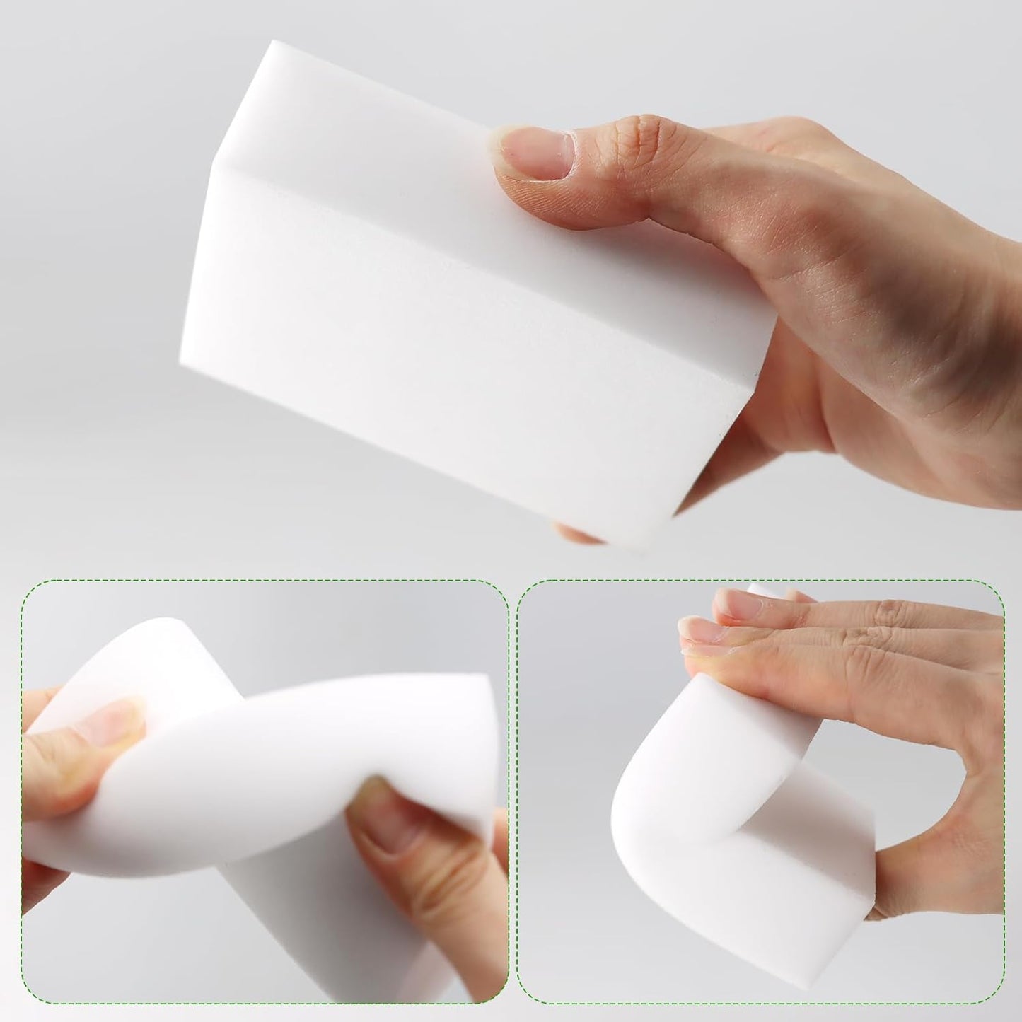 28 Pack Melamine Sponge Thick Melamine Foam in Bulk 2X Thicken Multi-Functional Sponge Eraser for Kitchen Bathroom Sink Tile Office 3.94x 2.76x 1.18in