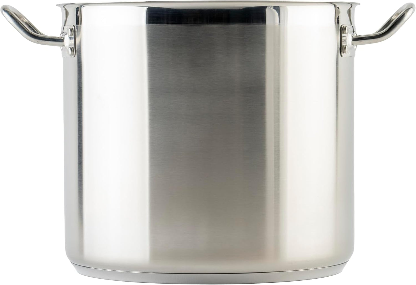 Winware Stainless Steel 16 Quart Stock Pot with Cover, Silver
