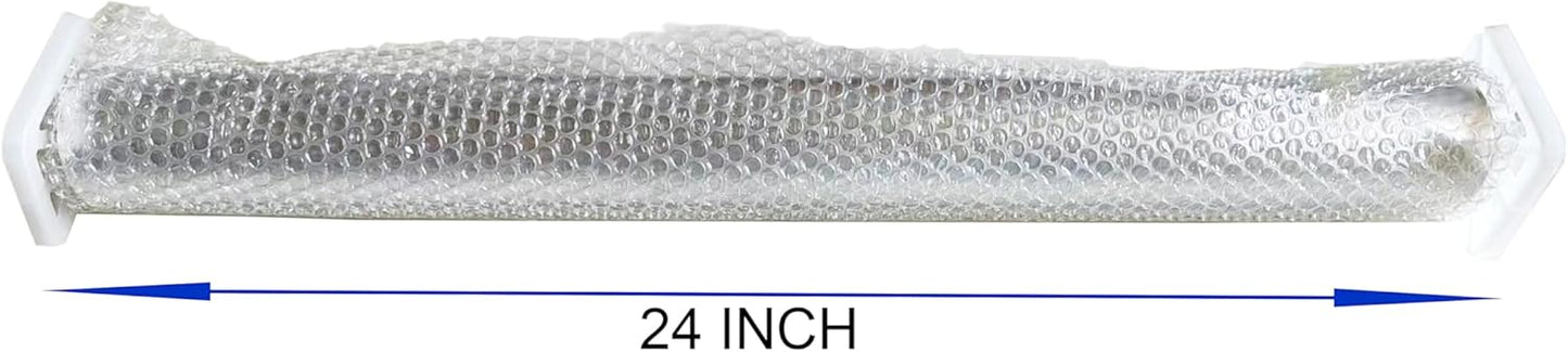 24 inch extra wide Heavy Duty Aluminum Foil Roll, 300 Square Feet, 24 Inch x 150 Feet, kitchen wide tin foil grill foil paper for cooking, baking, wrapping, BBQ aluminum paper heavy duty.
