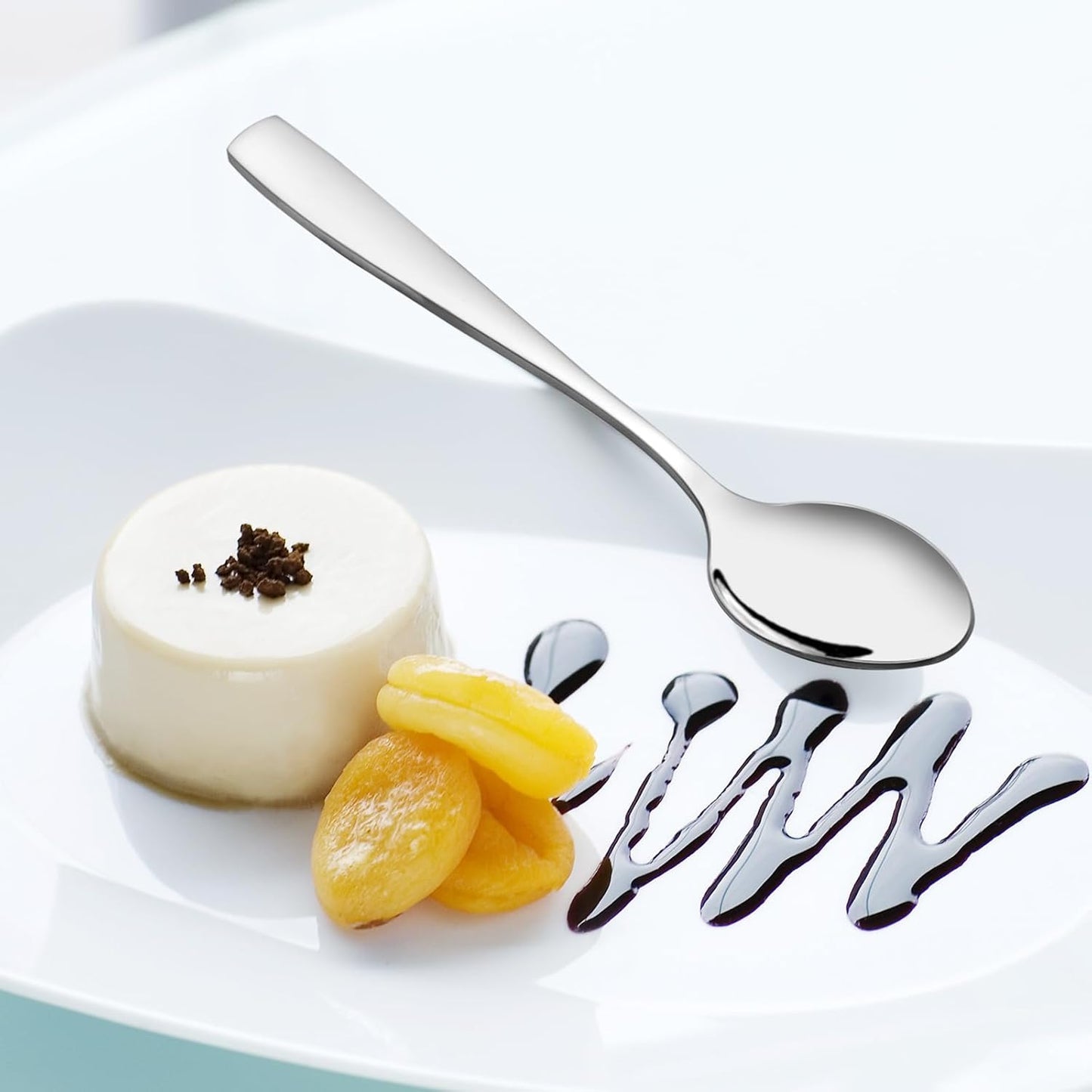 Stainless Steel Tea Spoons, 12-Piece Small Spoon