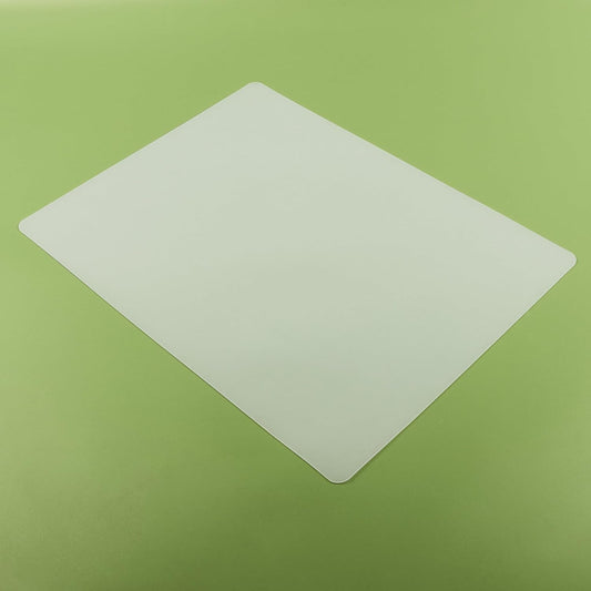 Large Clear Silicone Mats for Countertop: 1/25 x 23.6 x 35.5 Inch Translucent Non-Slip Baking Mat for Pastry - Heat Resistant Non Stick Sheet for Counter Protector