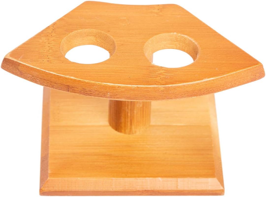 Japanese Style Temaki Sushi Roll Holder Ice Cream Cone Holder With 1-5 Compartments Holes, Kitchen Dining Decor Display Stand, Restaurant Supply Serveware (2 Holes)