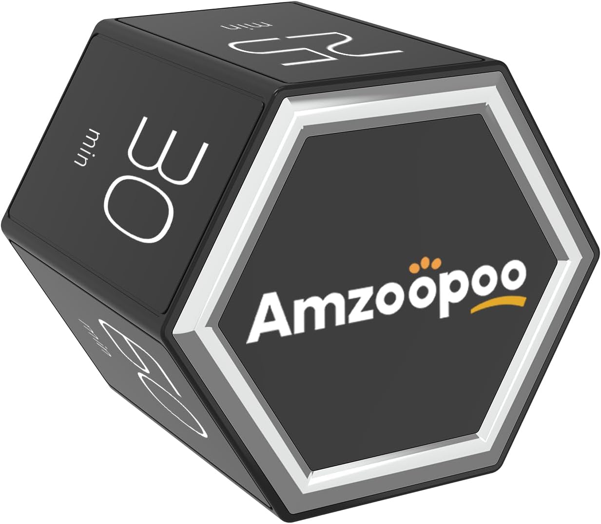 Timer,kitchen timers,magnetic digital visual pomodoro cube countdown timer,1,5,10,25,30,60 min desk productivity flip timers for classroom cooking baking fitness study,easy for seniors & kids