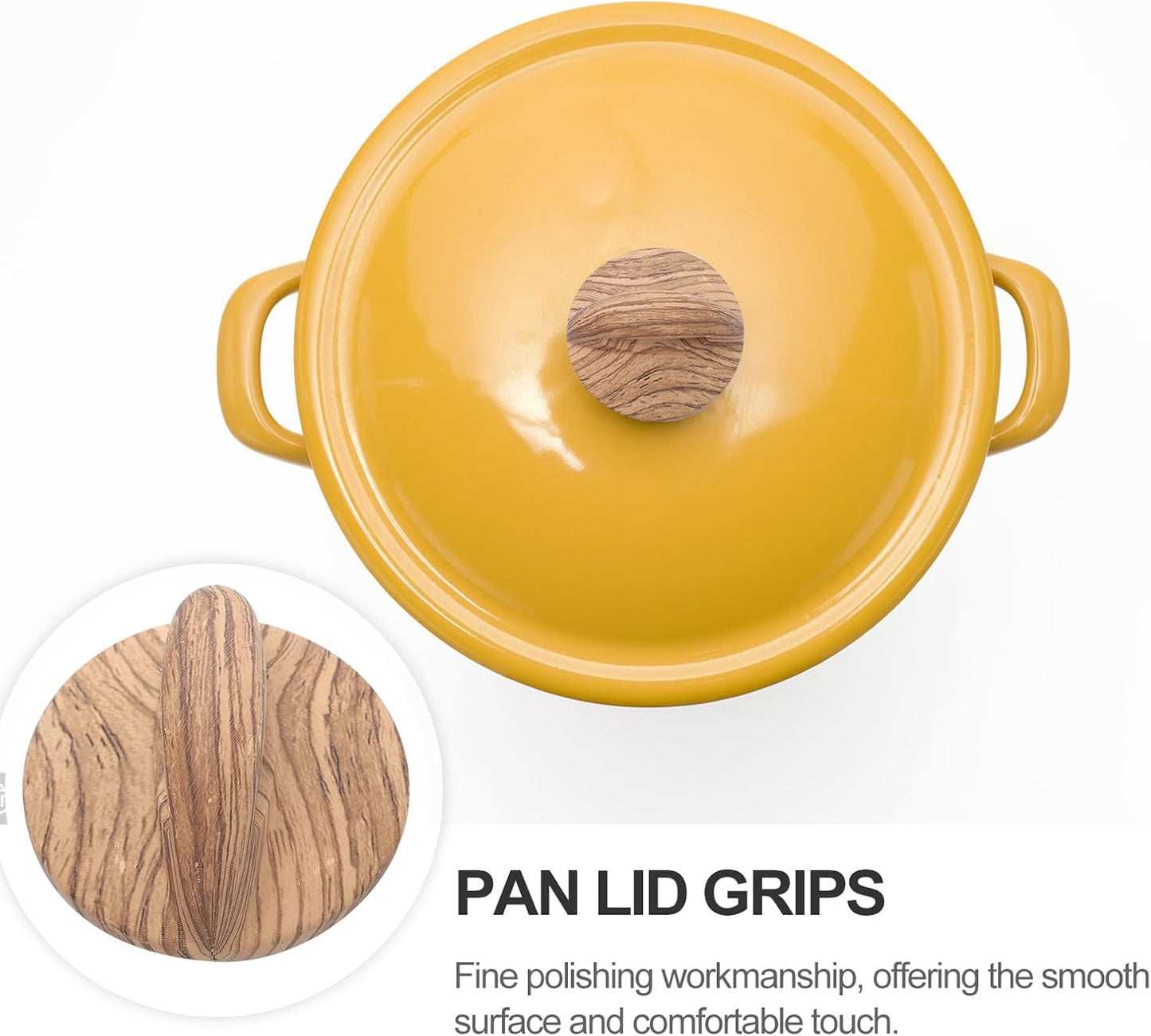 2pcs Lid Handle Soup Pot Accessory Pot Cover Handle Universal Lid Knob Cover Knob Replacement Frying Pan Accessory Steamer Holding Useful Kitchen Accessory