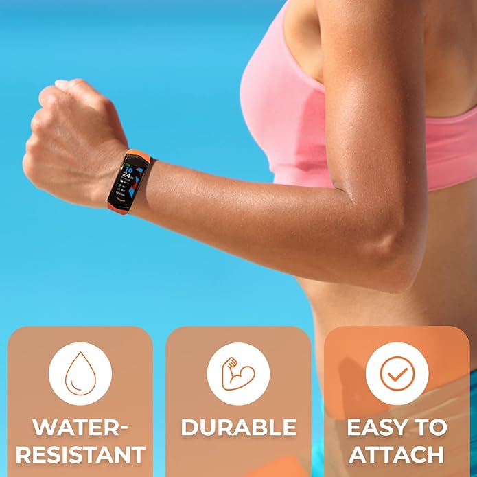 Kore 2.0 Elite Fitness Tracker Replacement Band - Soft, Comfortable Fitness Watch Wristband