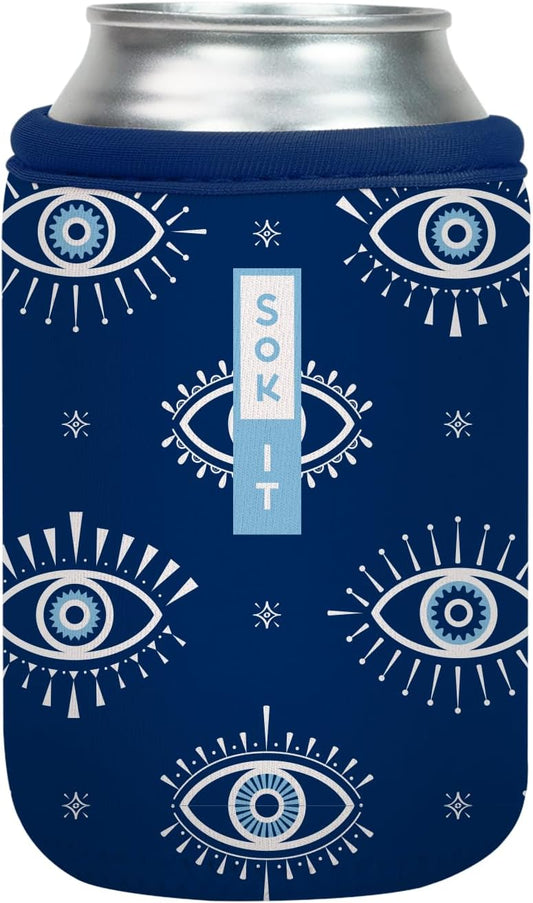 Sok It CanSok Sleeve for Beer & Soda Insulated Neoprene Cover (Stargazer, 12oz Can Sleeve)