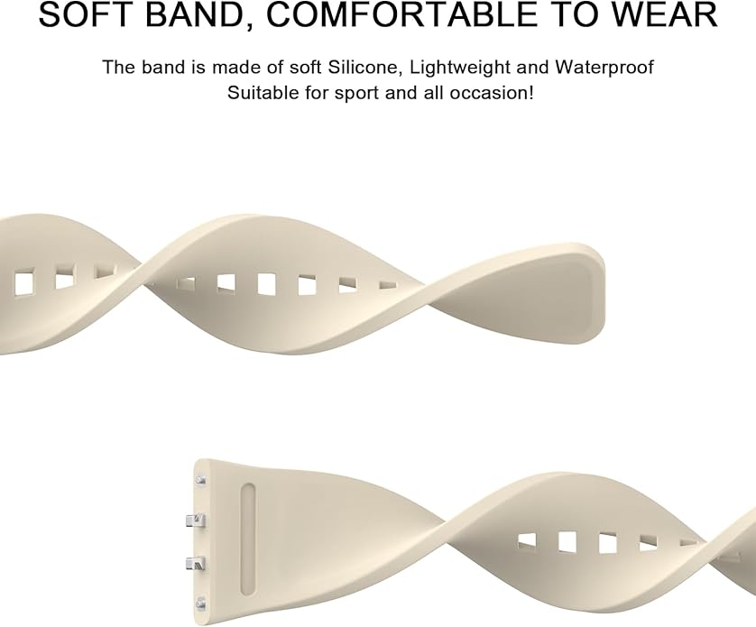 3 PACK Bands for Samsung Galaxy Fit 3 Band Women Men, Soft Adjustable Silicone Replacement Watch Strap Compatible with Galaxy Fit 3 Smartwatch Accessories