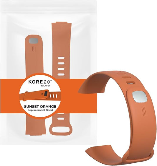 Kore 2.0 Elite Fitness Tracker Replacement Band - Soft, Comfortable Fitness Watch Wristband