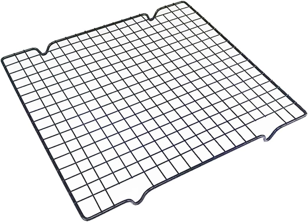 Multi-Functional Cooling Racks - Baking Cooling Racks - Cookie Cooling Racks for Kitchen, Grill Cooling Rack for, Baking Meat, Great for Cooling Biscuits/Bread/Paper Cups Cakes (1PCS 11''x9.8'')