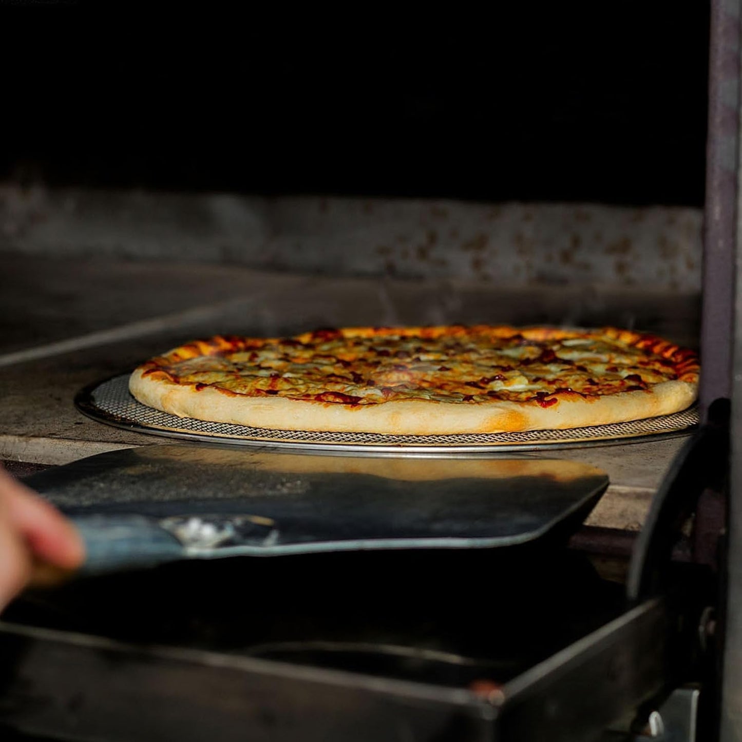 7-inch Aluminum Pizza Screen | Commercial Grade Pizza/Baking Screen for Oven | Pizza Baking Tray for Home And Restaurant | Round, Aluminum, 7-inch [1PK]