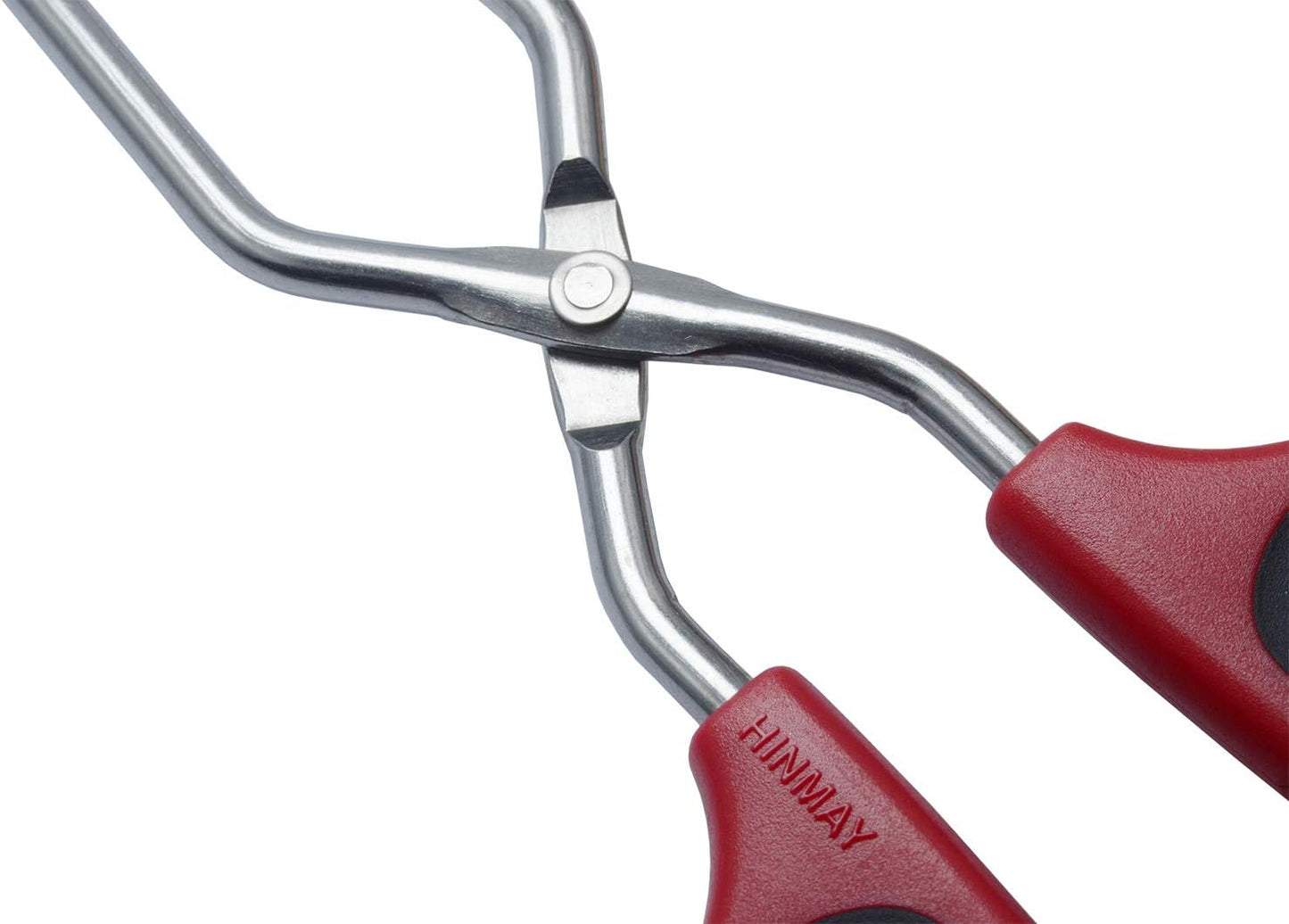 Stainless Steel Scissor Tongs 11-Inch Heavy Duty Grilling Tongs, Set of 2