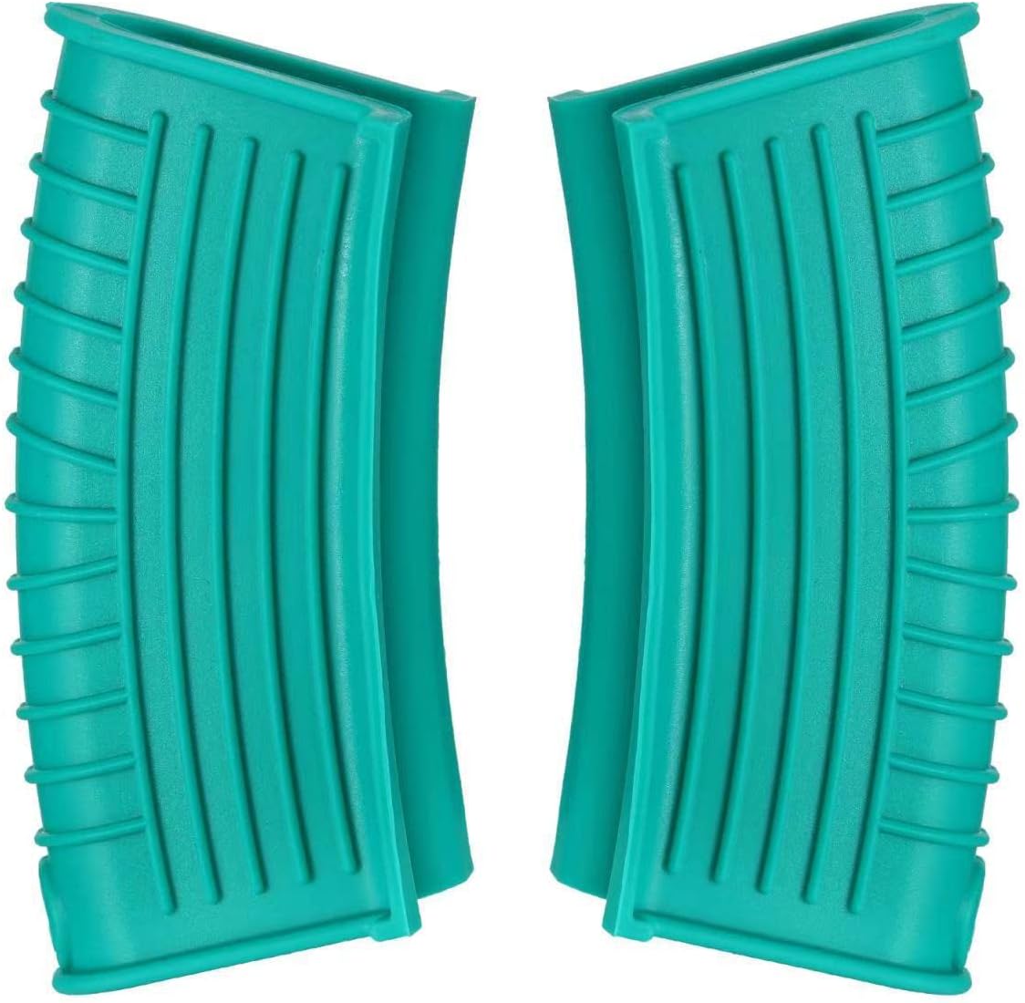 8 Pieces Silicone Hot Tool Holder Heat Resistant Potholder Cookware Handle Non Slip Rubber Pot Holders Handles Grip Covers for Cast Iron Skillet Silicone Cooking Kitchen Suits (Green)