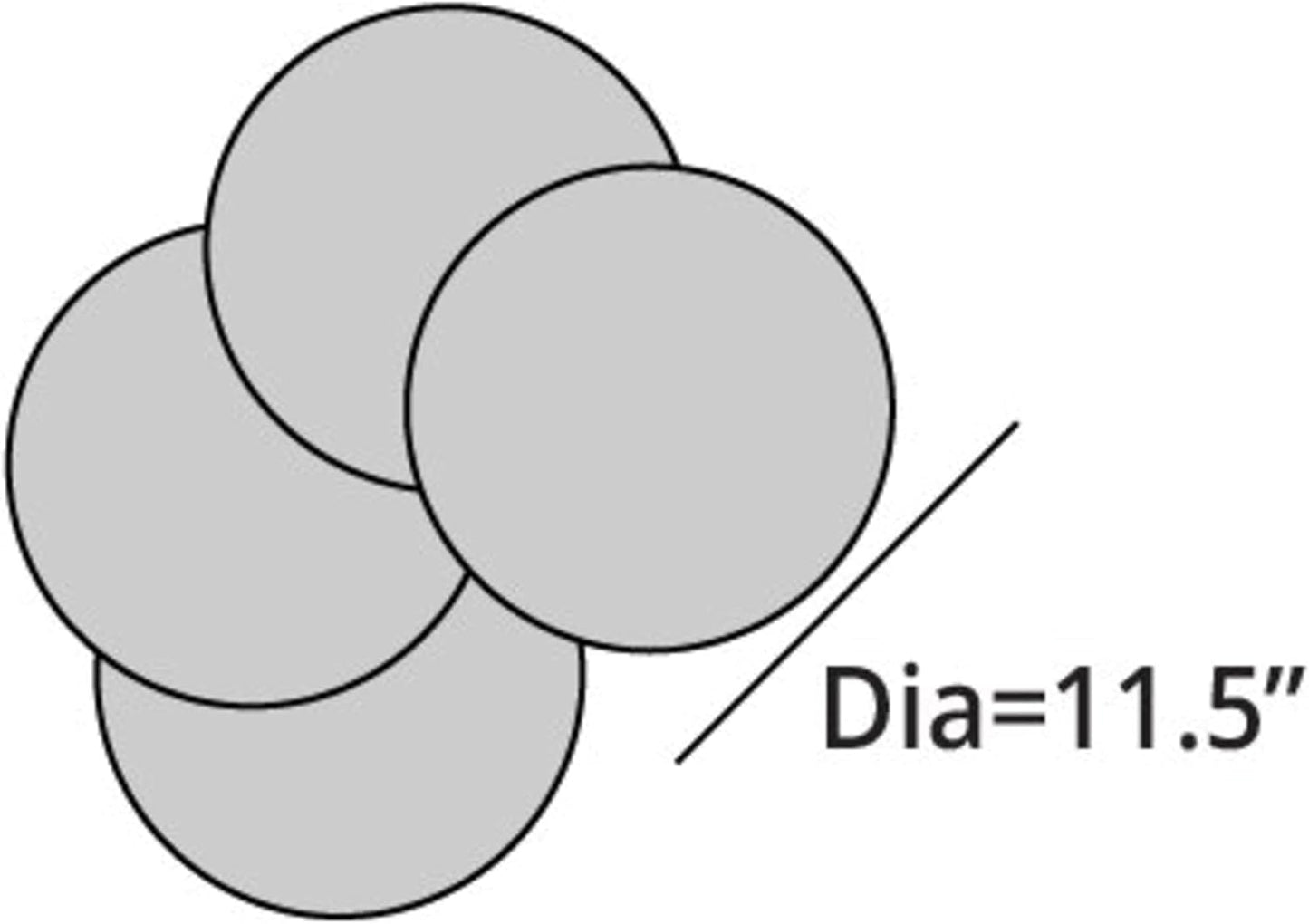 Covermates Keepsakes - Quilted Divider Set - Set of 4 - Scratch & Breakage Protection - Stain Resistant - Machine Washable - China Storage, Red