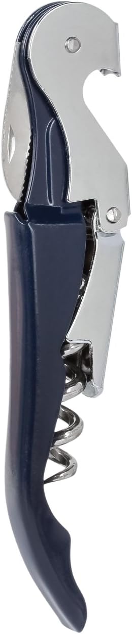 Thirsty Rhino Anggur Double Hinged Waiter's Corkscrew (Set of 2) (Navy Blue)
