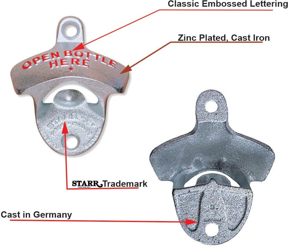Starr Wall Mounted Bottle Opener