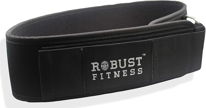 4" Straight Weightlifting Belt for Abdominal & Back Support