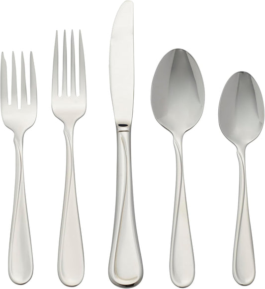 Oneida 2865020BL20 Flight 20 Piece Everyday Flatware Set, Service For 4