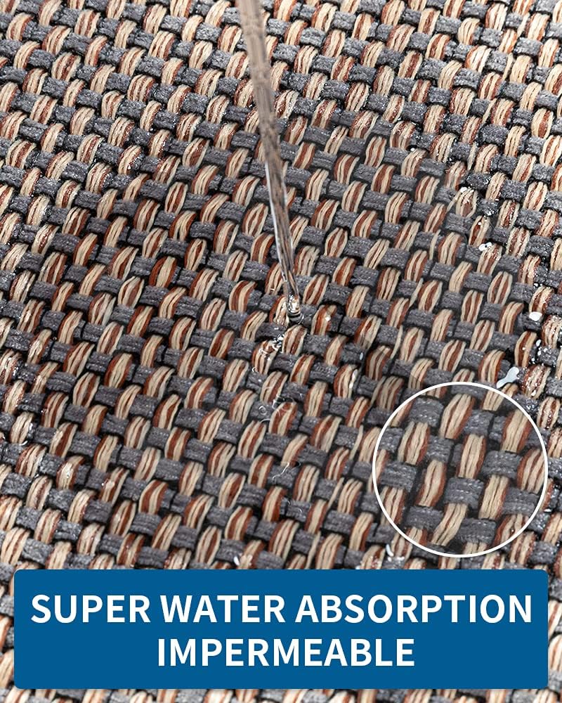 Kitchen Rugs and Mats Non Skid Washable, Absorbent Runner Rugs for Kitchen, Front of Sink, Kitchen Mats for Floor (Grey, 20"x70")