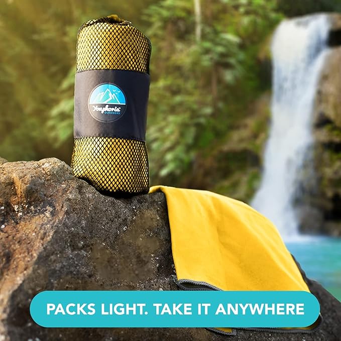 Youphoria Microfiber Travel Towel Fast Drying Lightweight -