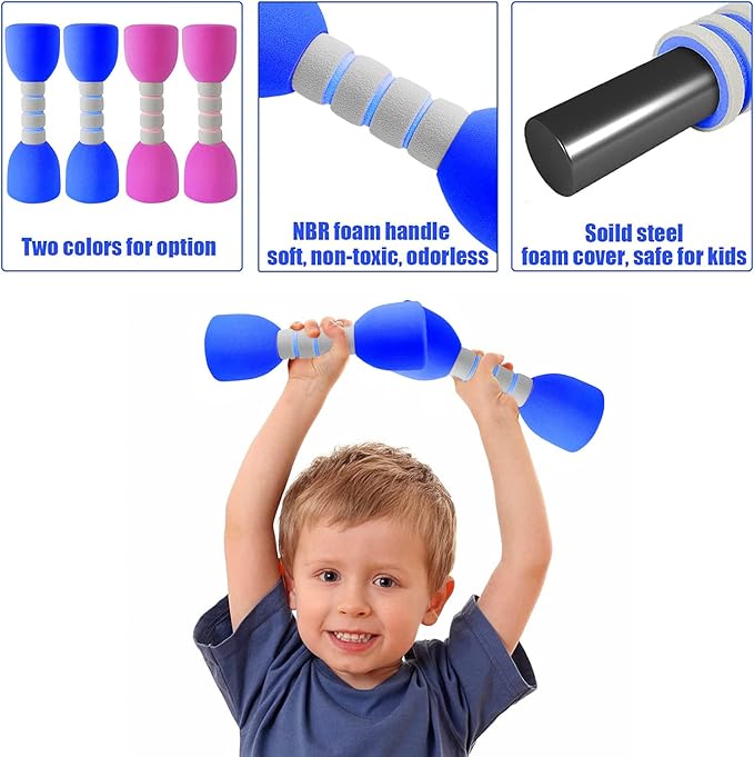 Kids Weight Set - A Pair of 2 1.5lbs Weights