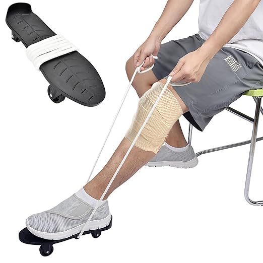 Knee Glider for Knee Replacement Recovery Aids, Ideal Knee Surgery Recovery Equipment for Physical Therapy, MCL, ACL Recovery Gift, Knee Rehabilitation Stretcher
