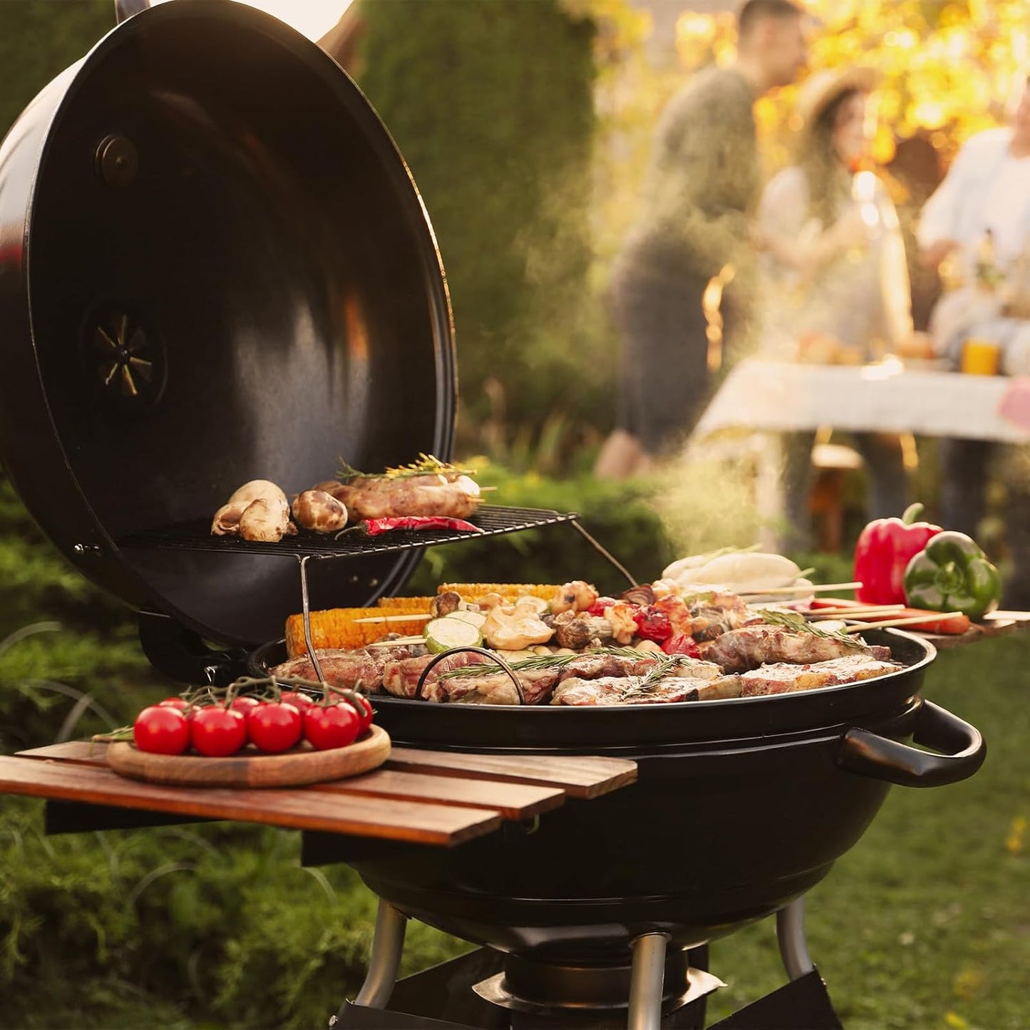 uxcell Round Cooking Rack with Legs, Dia 5.9 Inch 304 Stainless Steel Barbecue Grill for Cooking Baking Barbecue Air Fryer Racks, Silver