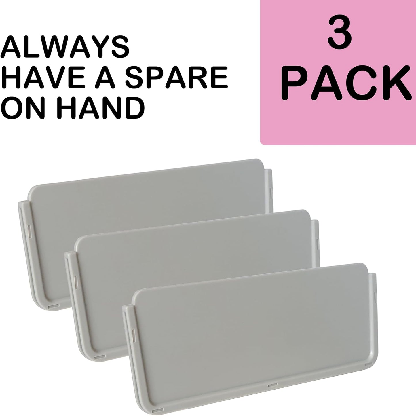 3Pcs Replacement Insert Divider for Bento Box Insert Divider Compatible with Bentgo Lunch Box Made from Food-safe Grade Materials (Pop)