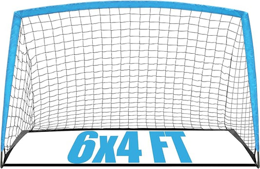 KTRIO Soccer Goal Soccer Net 6x4 ft