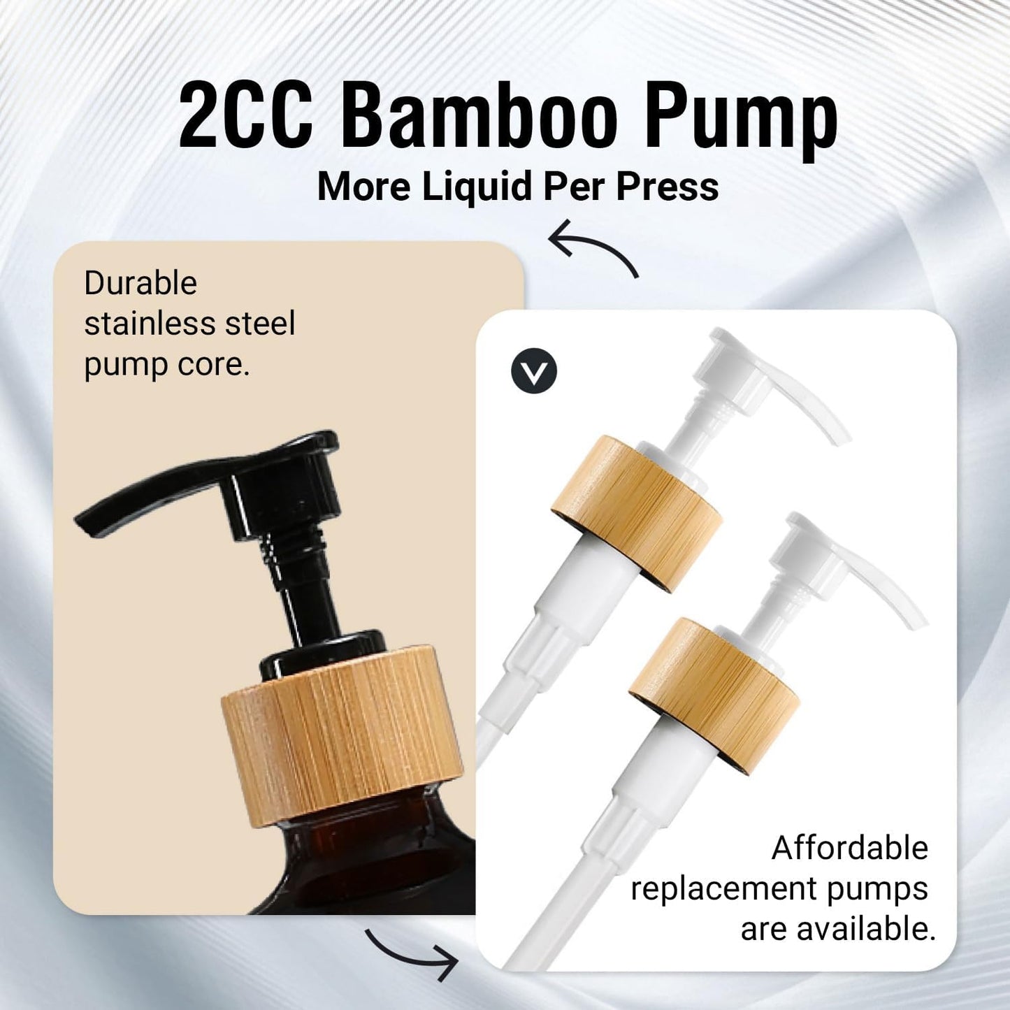 MOMEEMO Black Soap Dispenser Bathroom Set, Hand Soap and Lotion Set Suitable for Bathroom Decor. (Black)