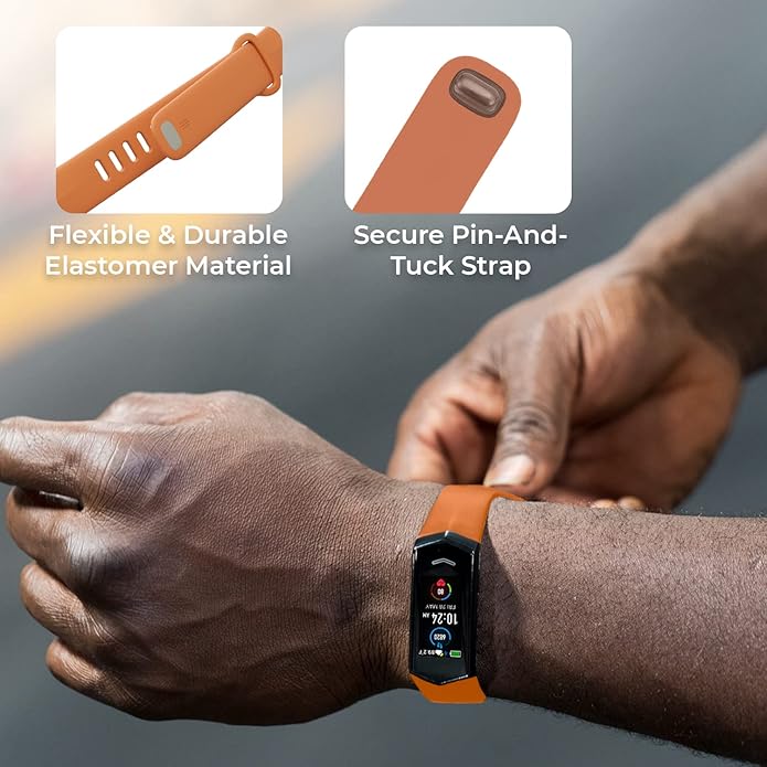 Kore 2.0 Elite Fitness Tracker Replacement Band - Soft, Comfortable Fitness Watch Wristband
