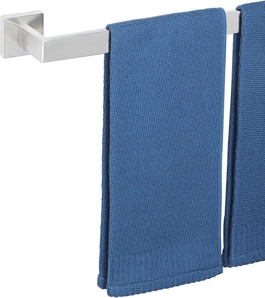 Alise Brushed Nickel Towel Bars,23.62 Inch Towel Holder Towel Racks for Bathroom and Lavatory,SUS304 Stainless Steel Hand Towel Hanger Rail Wall Mount,Useable Length 21.85 Inch Towel Bar, GYT060-LS