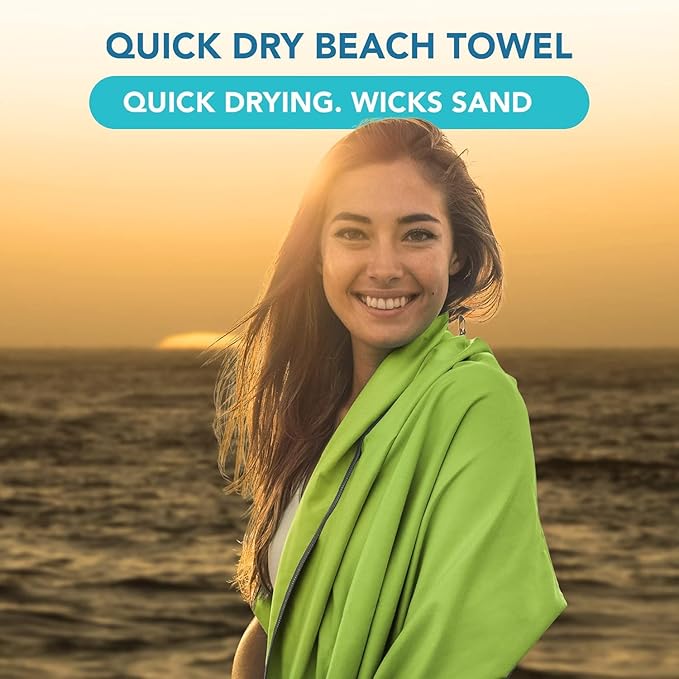 Youphoria Microfiber Travel Towel Fast Drying Lightweight -