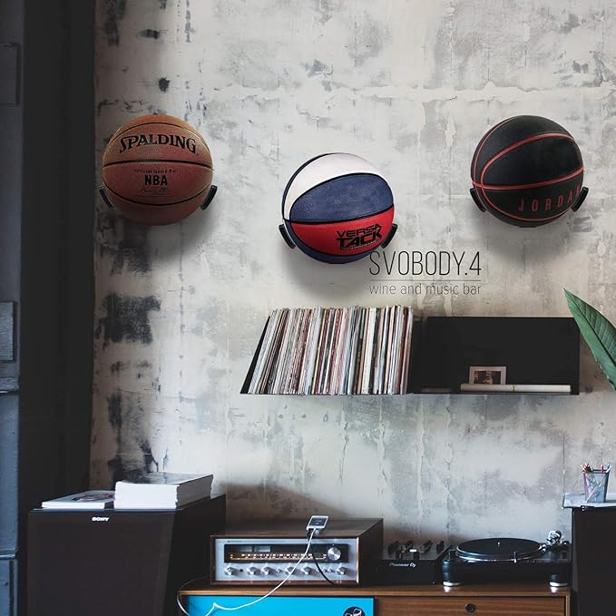 Ball Holder Wall Mount Basketball Ball Claw Space HBF001