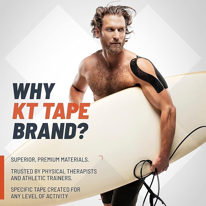 KT Tape Pro Wide Jumbo Kinesiology Therapeutic Sports Tape