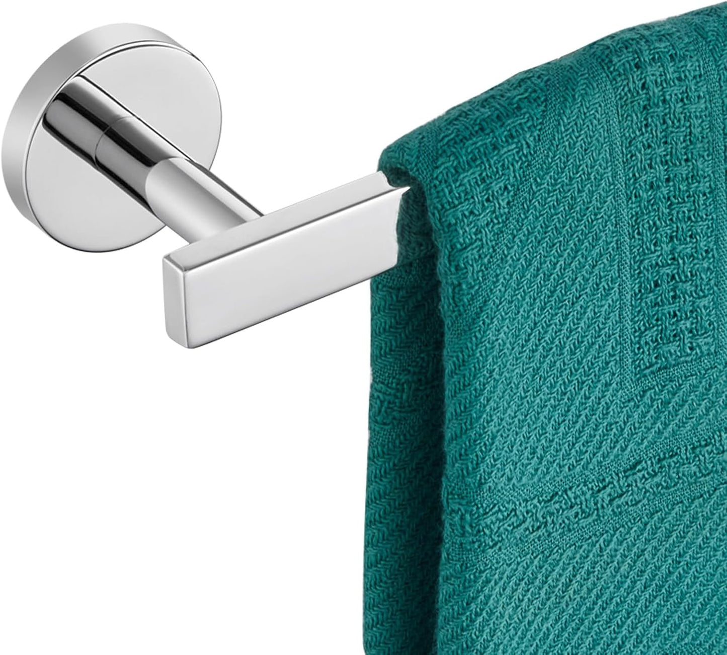 24 Inch Bathroom Towel Bar Bath Towel Rack Kitchen Towel Holder Towel Rails Wall Mounted SUS304 Stainless Steel Polished Chrome AN4001CH-L24