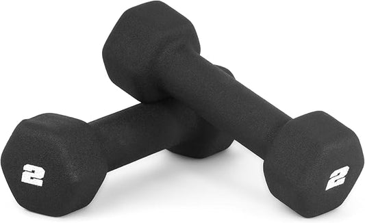 CAP Barbell Neoprene Dumbbell Weights Pairs & Sets | Multiple Colors