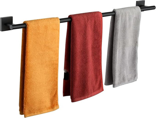 KOKOSIRI 36'' Towel Rails Bathroom Towel Bars Matte 36 Inch B4005BK-L36