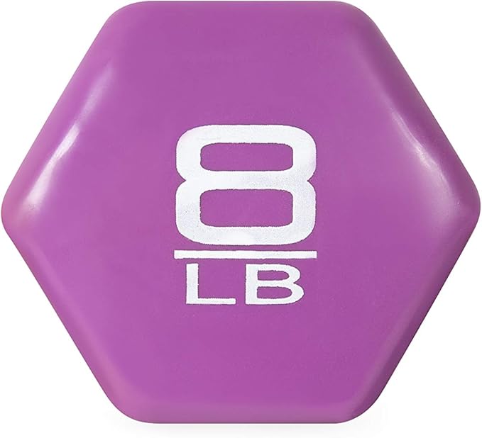 CAP Barbell Vinyl Coated Dumbbell | 1-15 LB Single or Pair