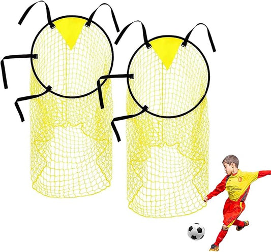 Krijues 2PCS Soccer Goal Target Nets for Shootings
