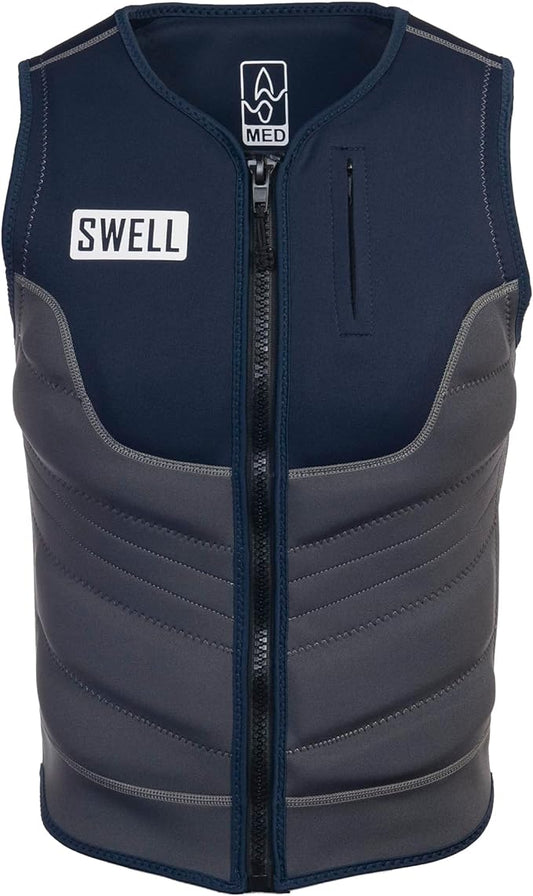 Mens Neoprene Wakesurf Comp Vest - Designed Exclusively for Wake Surfing, but Great for All Other Watersports Activities!