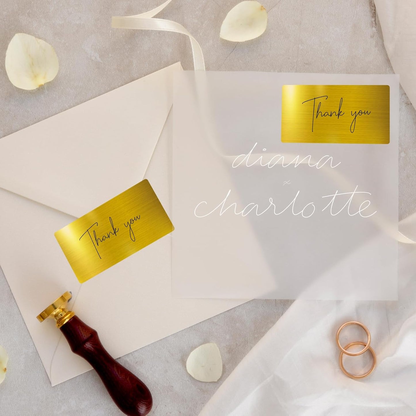 2x4 Inch Holographic Thermal Labels, Gold Direct Thermal Stickers Label, Self-Adhesive Glitter Thermals Printer Sticker Labels, Perforation Line Design- 200Pcs/ 1 Roll