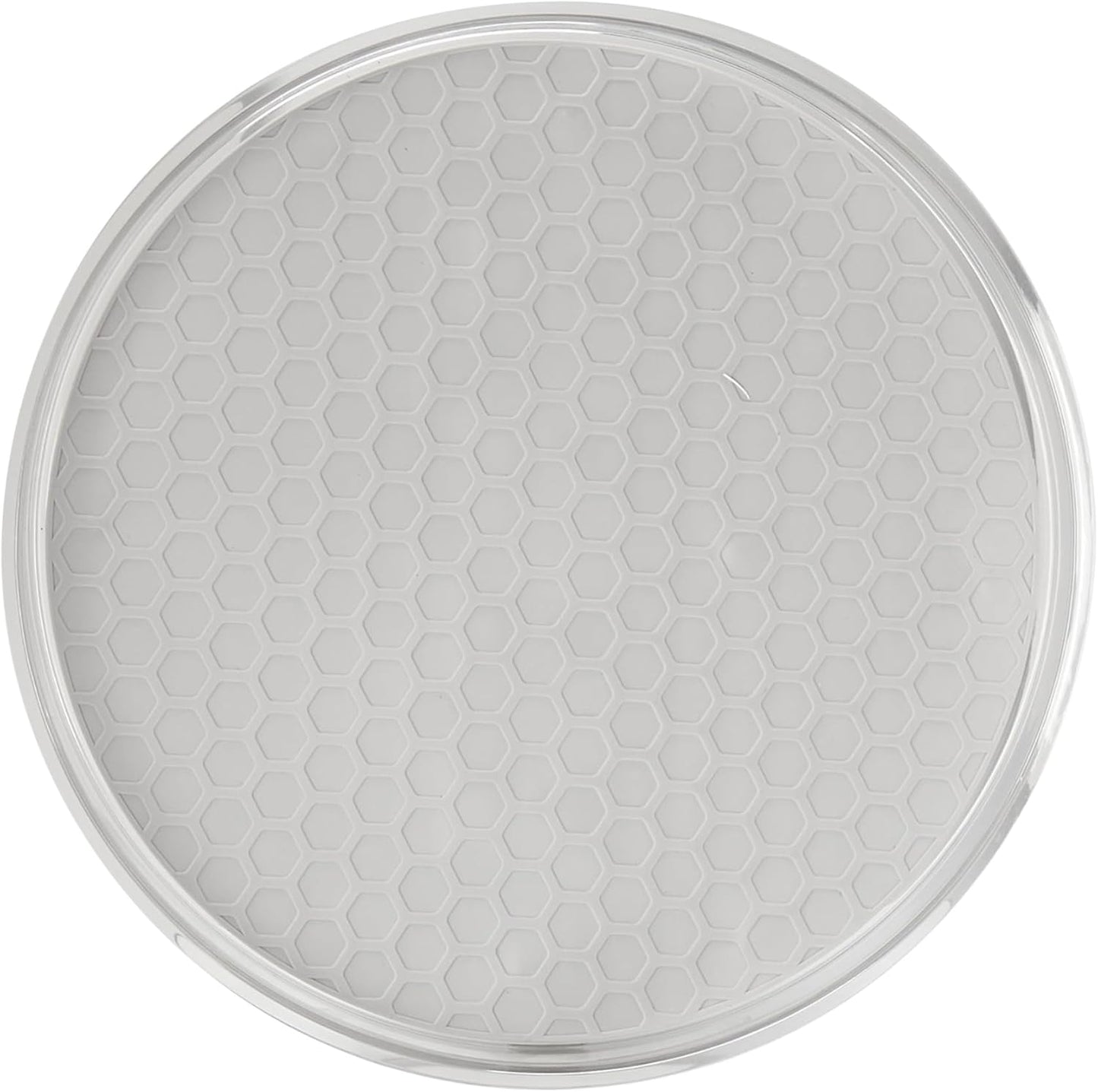 Spectrum Lazy Susan Organizer, Hexa Large 11" - Lazy Susan Turntable for Cabinet, Refrigerator, Pantry, Table, & Shelf - Rotating & Spinning Pantry Organization - Spice Rack Storage for Fridge