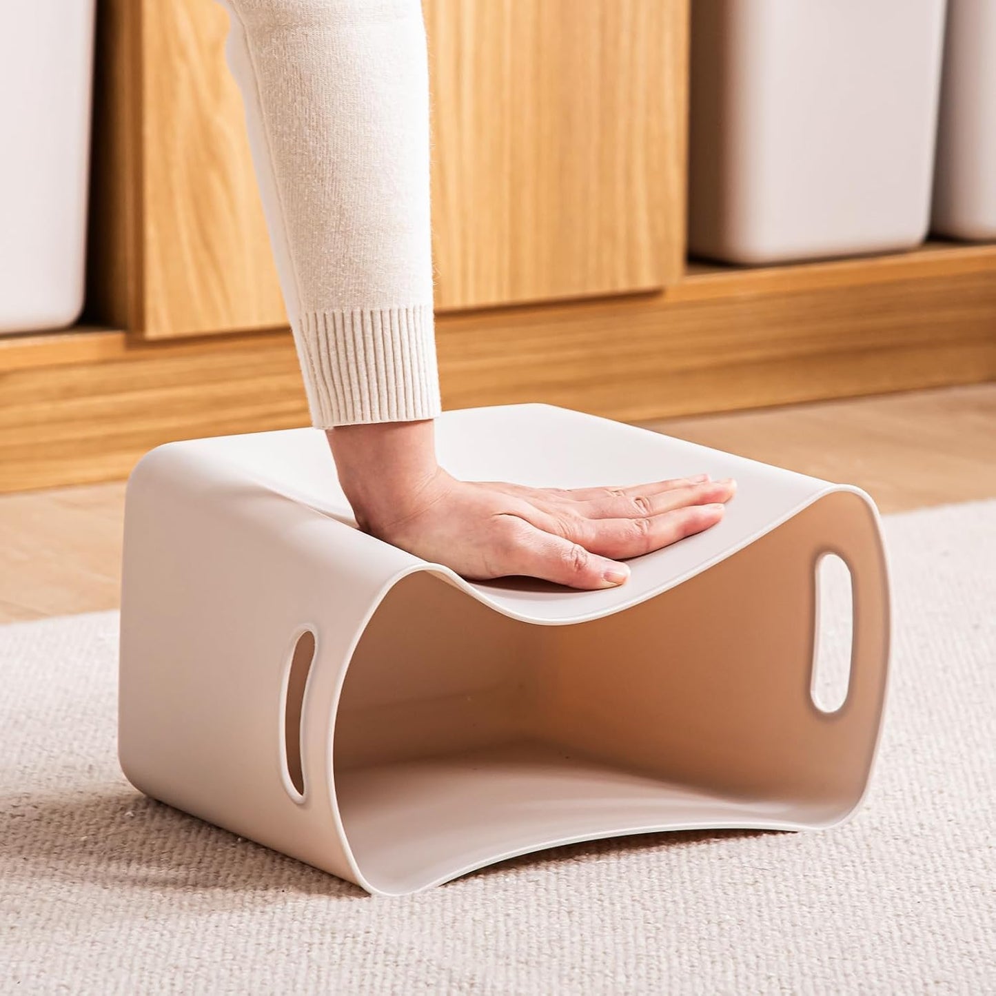 Set Of 4 Plastic Storage Bins,Versatile Kitchen Pantry Organization and Storage,for Plastic Storage Container Under Bed,Under Sink Bathroom Organizer (Grey, 4 Pack Medium)